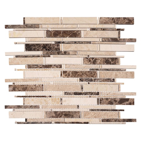 Andova Tiles Knoll Natural Stone Mosaic Wall & Floor Tile Andova Tiles